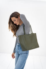 Comfort Shopper - Dark Green Mud