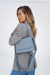 Twin Bag - Milky Blue