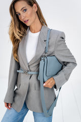 Twin Bag - Milky Blue