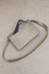 Romy Bag - Green Mud Croco