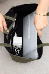 Comfort Shopper - Dark Green Mud