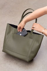 Comfort Shopper - Dark Green Mud