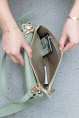 Twin Bag - Pastel Green