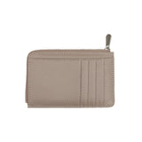 Mini Zipper Wallet - Cafe Latte