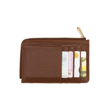 Mini Zipper Wallet - Camel