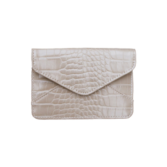 Mini Wallet - Sand Croco