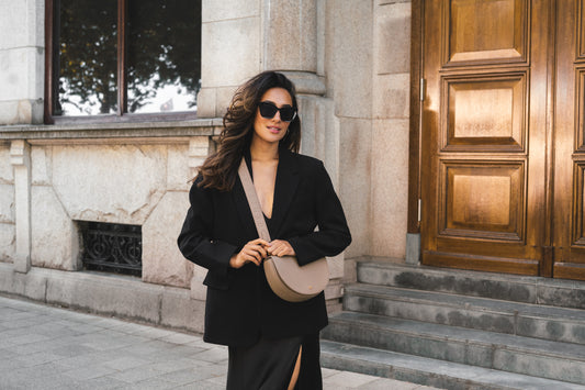 Circle Bag x Big Strap - Cappuccino