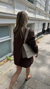 Harper Bag - Cappuccino x Light Gold