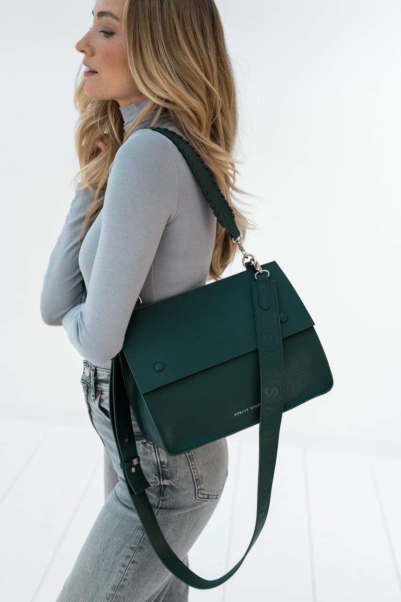 Bottle Green Handbag Buy Hunter Green Handbag Store