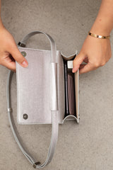 Romy Bag - Silver Structure