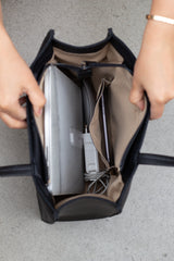 Plain Work Bag - Black