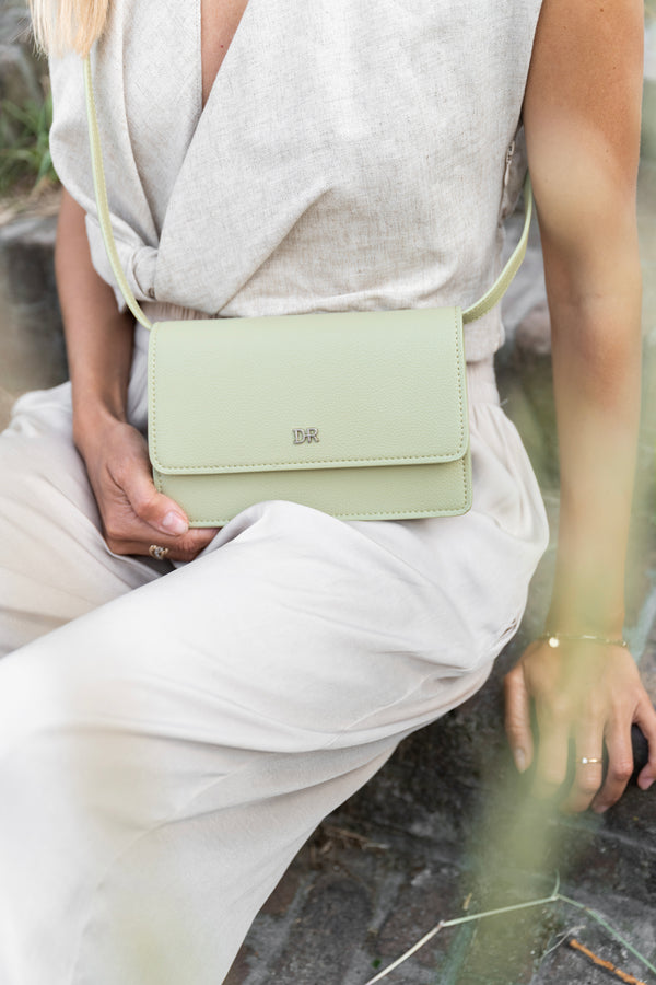 Romy Bag - Milky Green