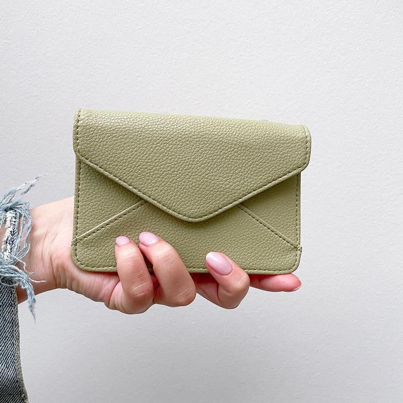 Mini Wallet - Milky Green