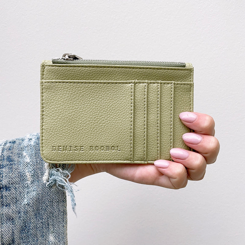 Mini Wallet - Milky Green