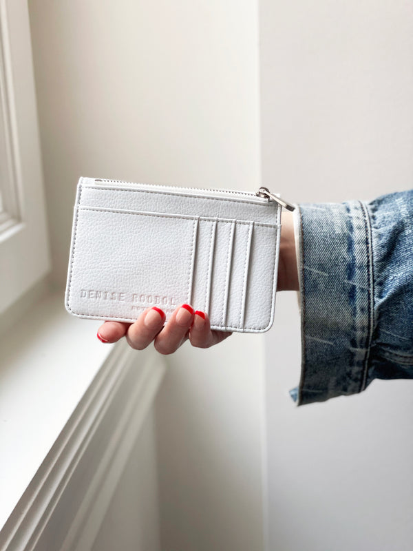Mini Wallet - White
